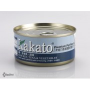 Kakato 雞 + 吞拿魚 + 蔬菜 170g（1罐）